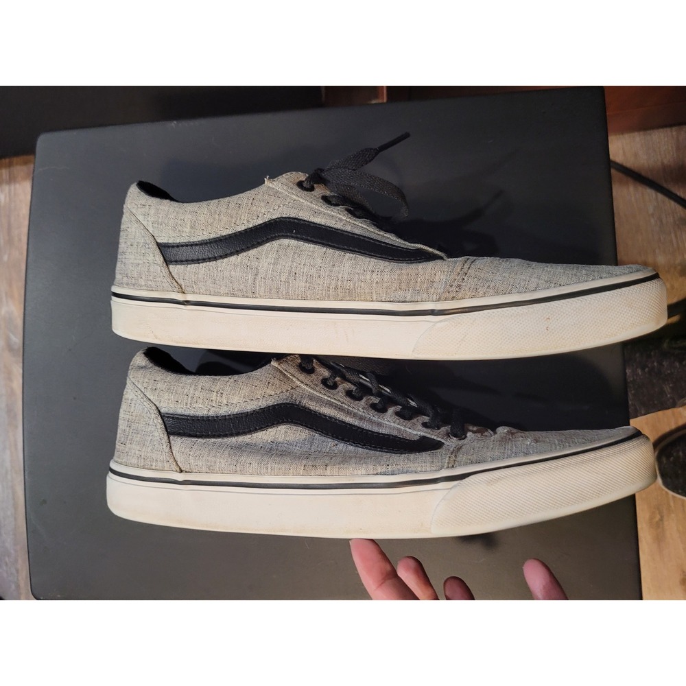 Vans Off The Wall Canvas Low Top Sneakers Men's Size 11.5 with flaws - Picture 6 of 10